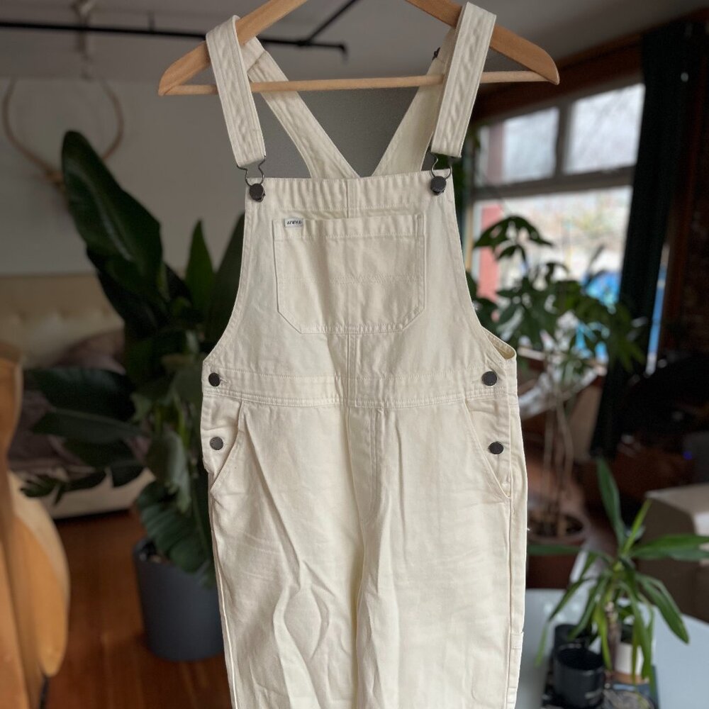 Atwyld Vin White Outlier Overalls